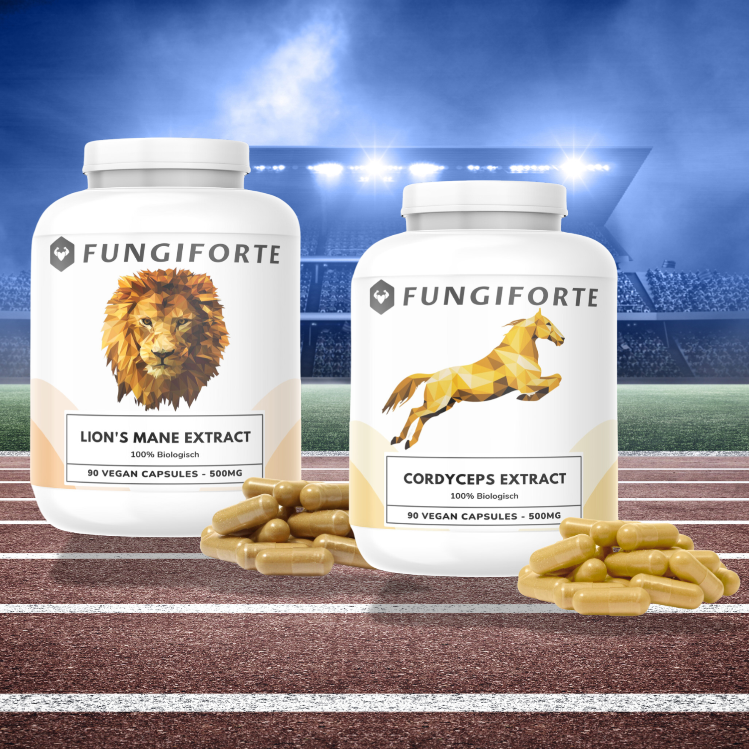 Cordyceps & Lion&