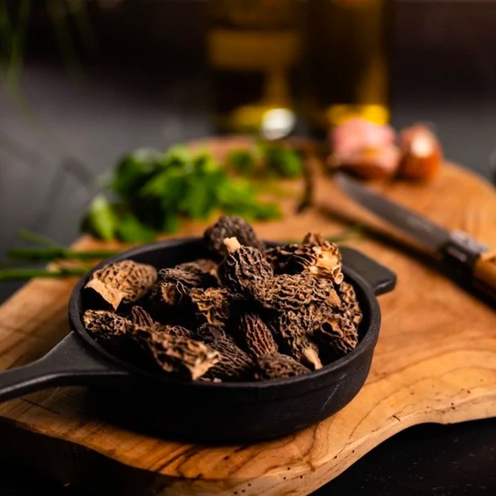 Morilles Spéciales (cueillette sauvage) - Séchées - Qualité A+