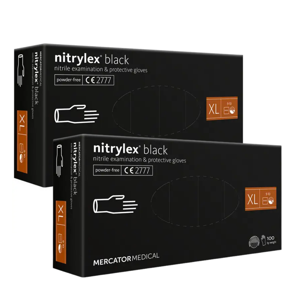 Gants en nitrile souple XL - 100 pièces