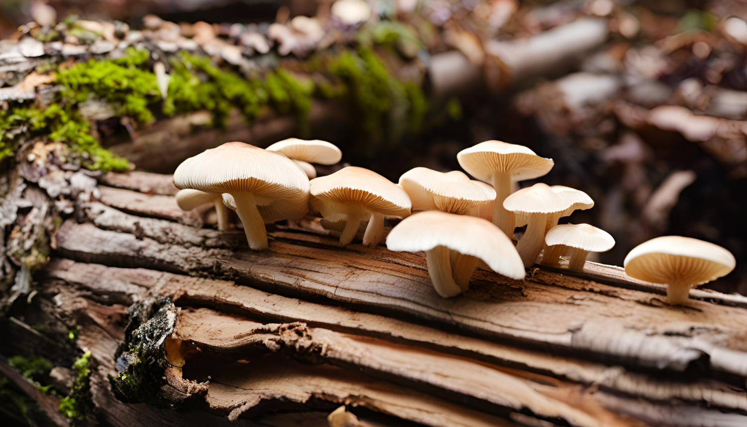 Champignons Paddenstoelen In Mycelium In De Bron Van Plantaardige Eiwitten Voor Het Kweken En Verzamelen Champignonbruine 271503409
