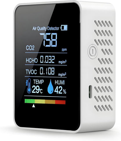 5-in-1 luchtkwaliteitsmeter