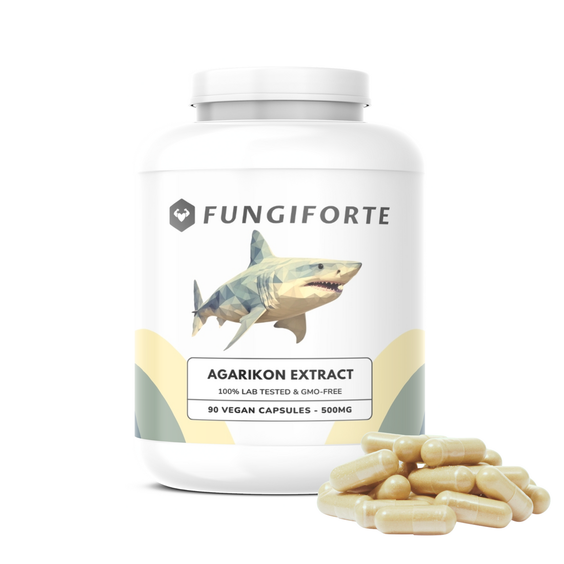 Agarikon Extract 500mg (biologisch) - 90 stuks