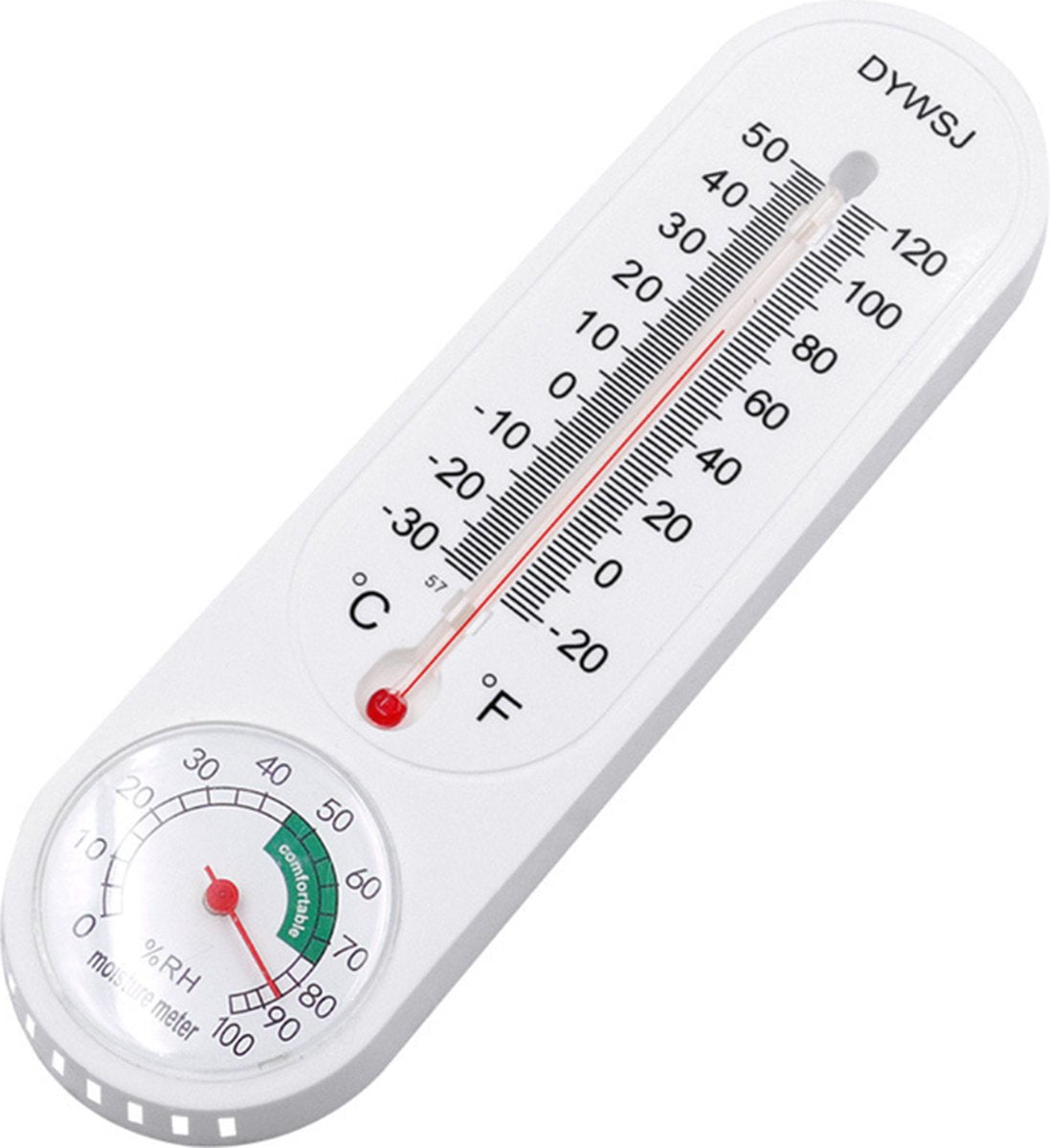 Hygrometer met thermometer