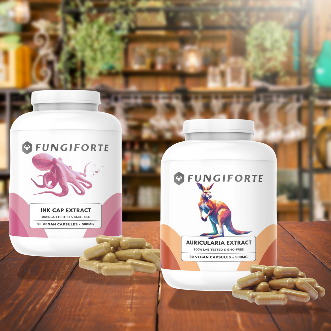 Inktzwam & Wood Ear Extract Bundel