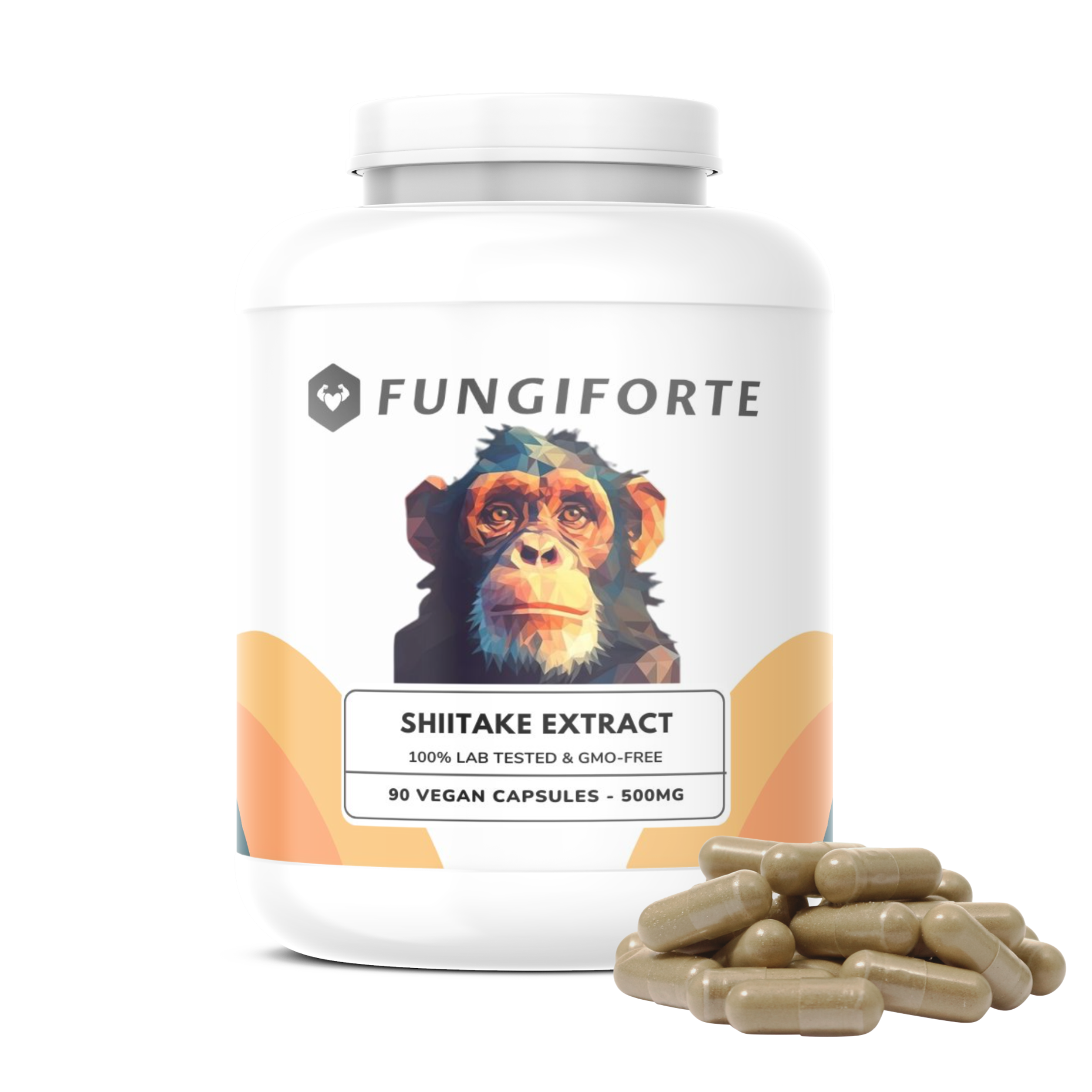 Shiitake Extract 500mg (biologisch) - 90 stuks